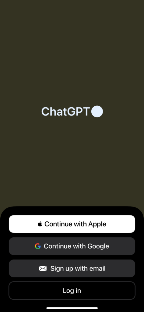 ChatGPTアプリの音声会話の設定1-2
