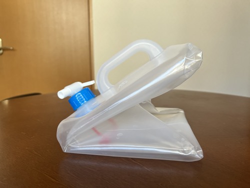 災害時に使うウォータータンクと備蓄水の防災グッズ2