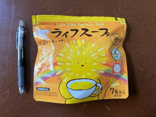 備蓄用栄養補給ライフスープの非常食1