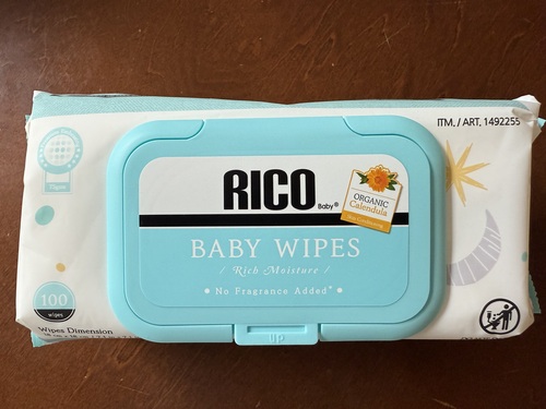 防災備蓄として準備したプラスハートのからだふきぬれタオル2