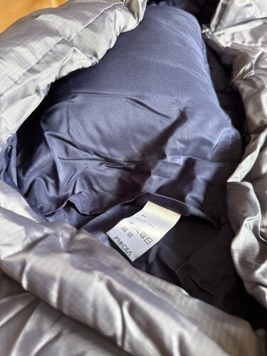 SONAENO防災寝袋のクッション部分