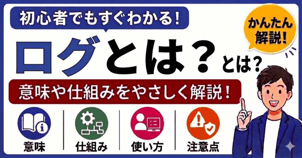 ログとは何かを初心者向けにわかりやすく解説