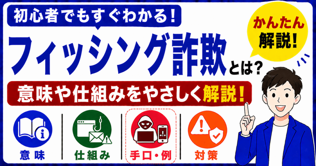 フィッシング詐欺とは何かを初心者向けにわかりやすく解説