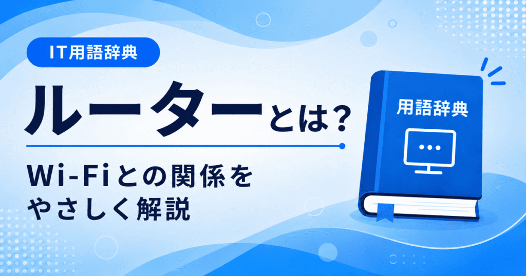 ルーターとは何かを初心者向けにわかりやすく解説