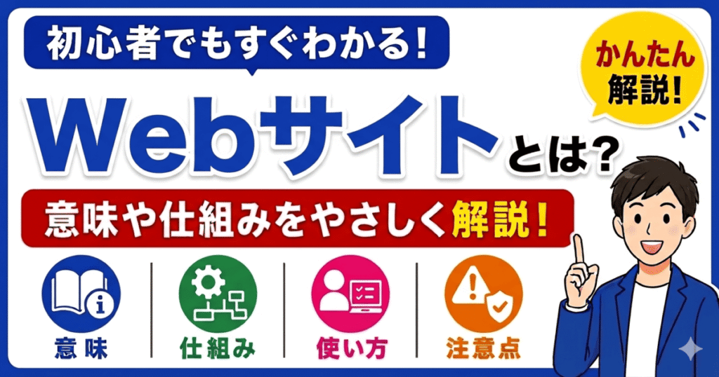 Webサイトとは何かを初心者向けにわかりやすく解説