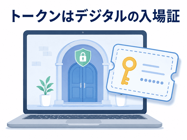 トークンとはデジタルの入場証に例えた初心者向け図解